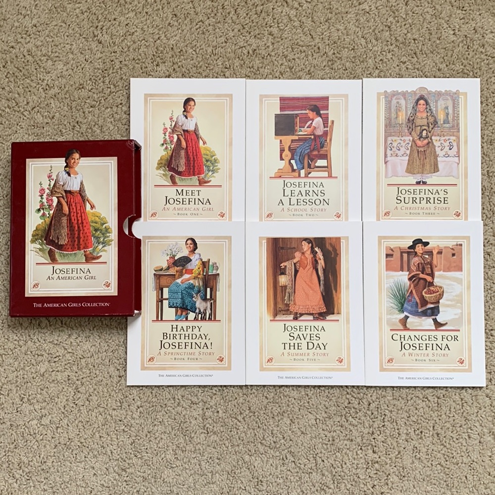 American Girl Josefina Complete Book Set - 6 Books and Protective Case